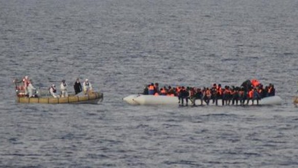 29.03.2016: Italien rettet fast 1400 Flüchtlinge aus Booten im Mittelmeer