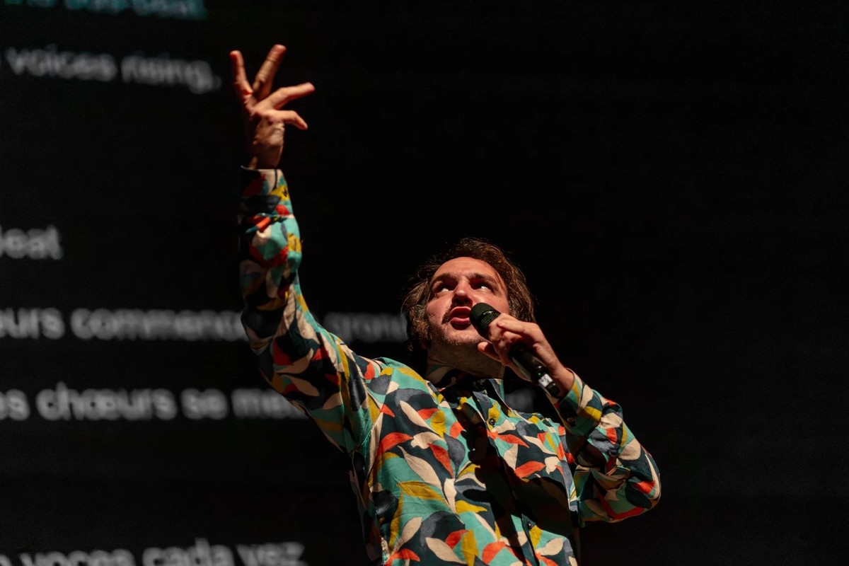 Valerio Moser, champion du monde de slam