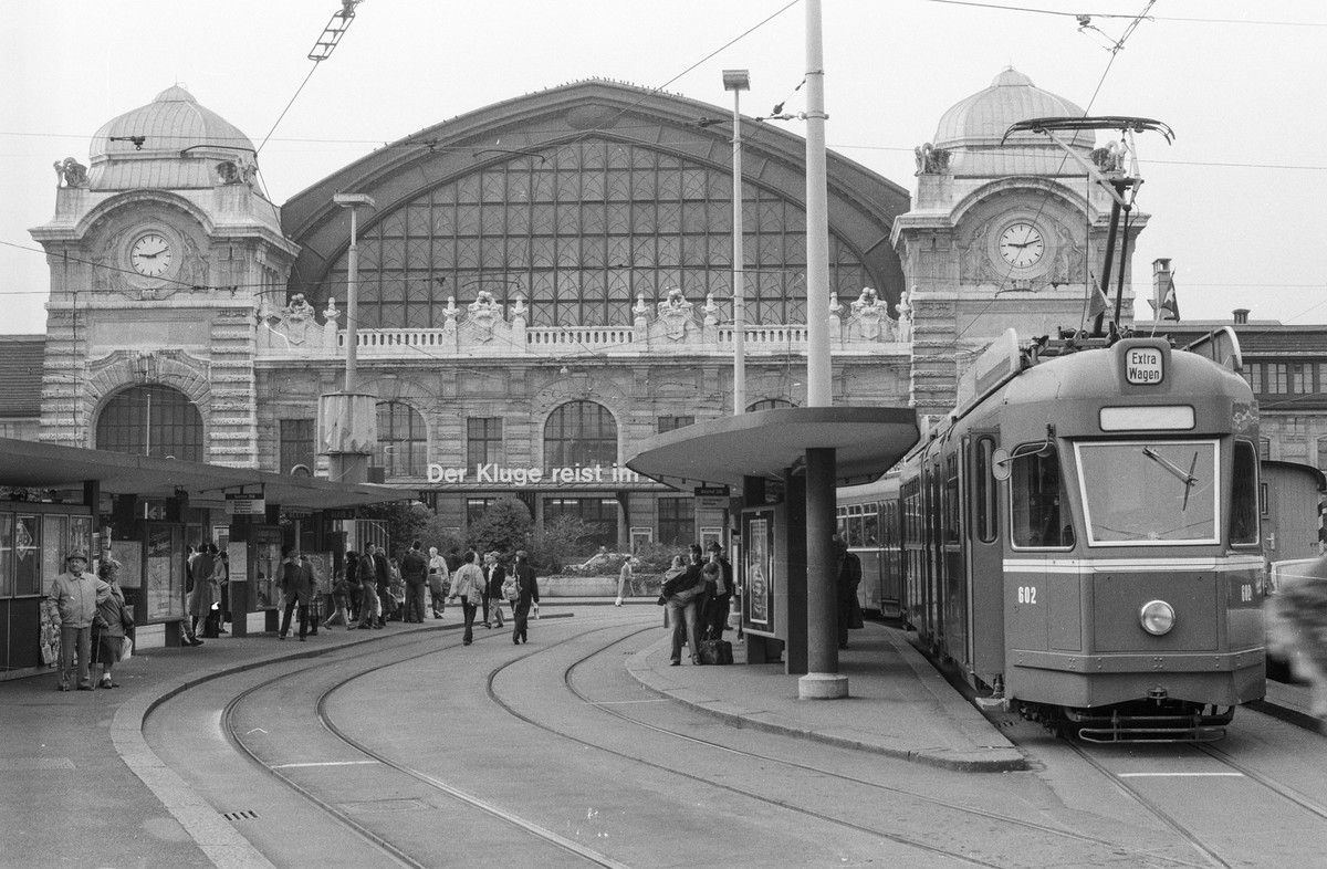 Baujahre 1961/1962, 2 Exemplare (Nr. 601, 602), 1991 Abbruch Nr. 601, Nr. 602 verbrannte beim Depotbrand Wiesenplatz 2004. Dreiteiliges Fahrzeug nach dem Vorbild der "Mirages" in Z