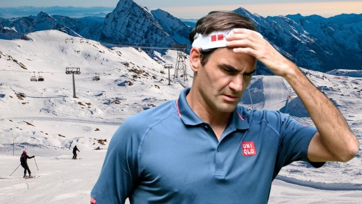 Roger Federer a eu une grosse frayeur à ski.