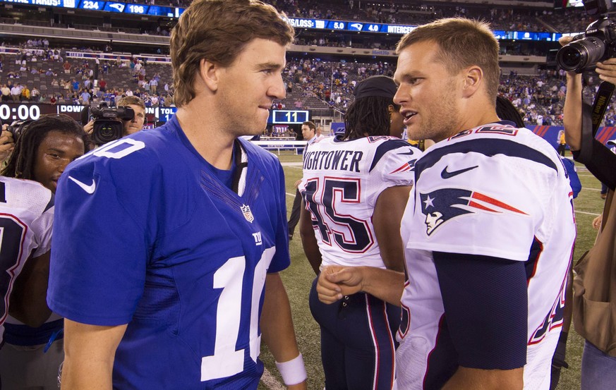 Eli Manning und seine New York Giants vermiesten Tom Brady zwei weitere Super-Bowl-Partys.