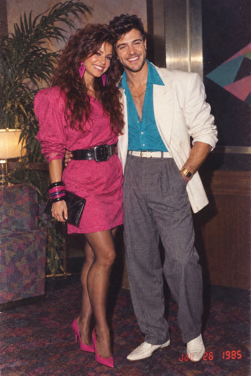 Luca und Christina Hänni 80s KI Trend
