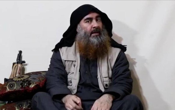 Abu Bakr al-Bagdadi, langgesuchter Führer der Terrormiliz «Islamischer Staat». 