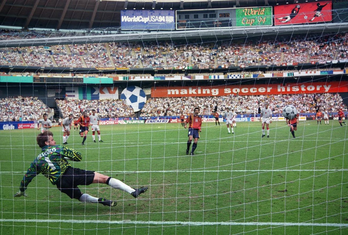 Ici, aux USA, lors de la «World Cup 94».