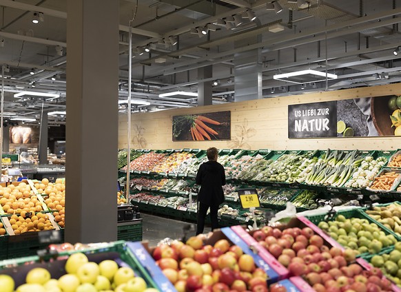 Im Coop im Einkaufszentrum L