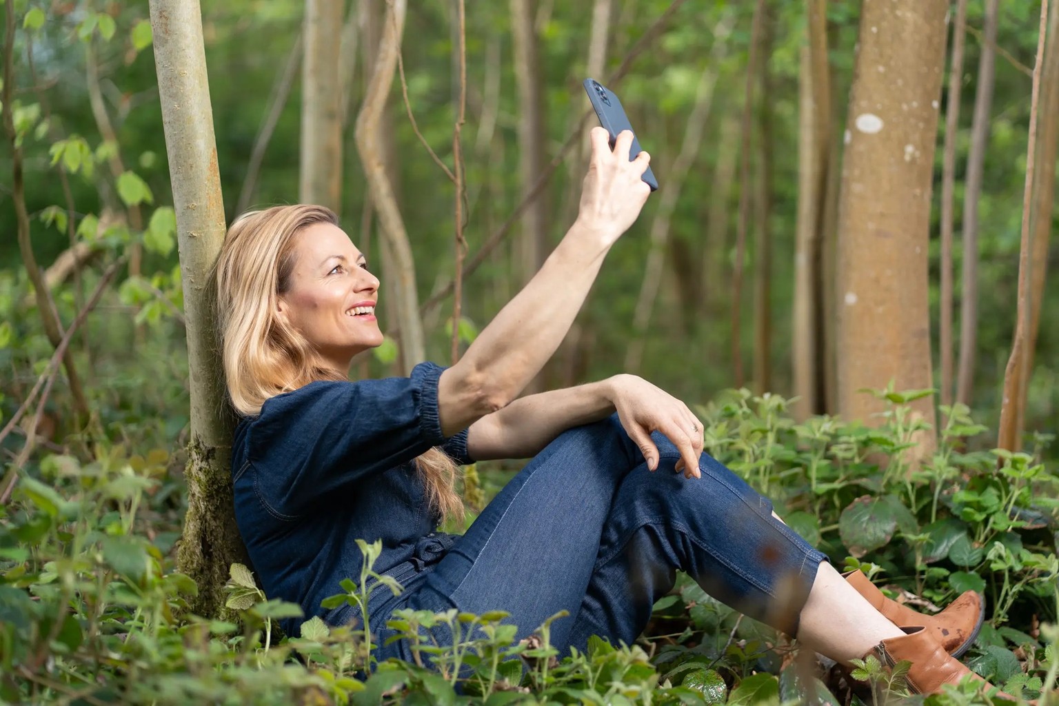 «Schon nur Natur sehen oder hören reduziert den Stress», sagt Barbara Studer