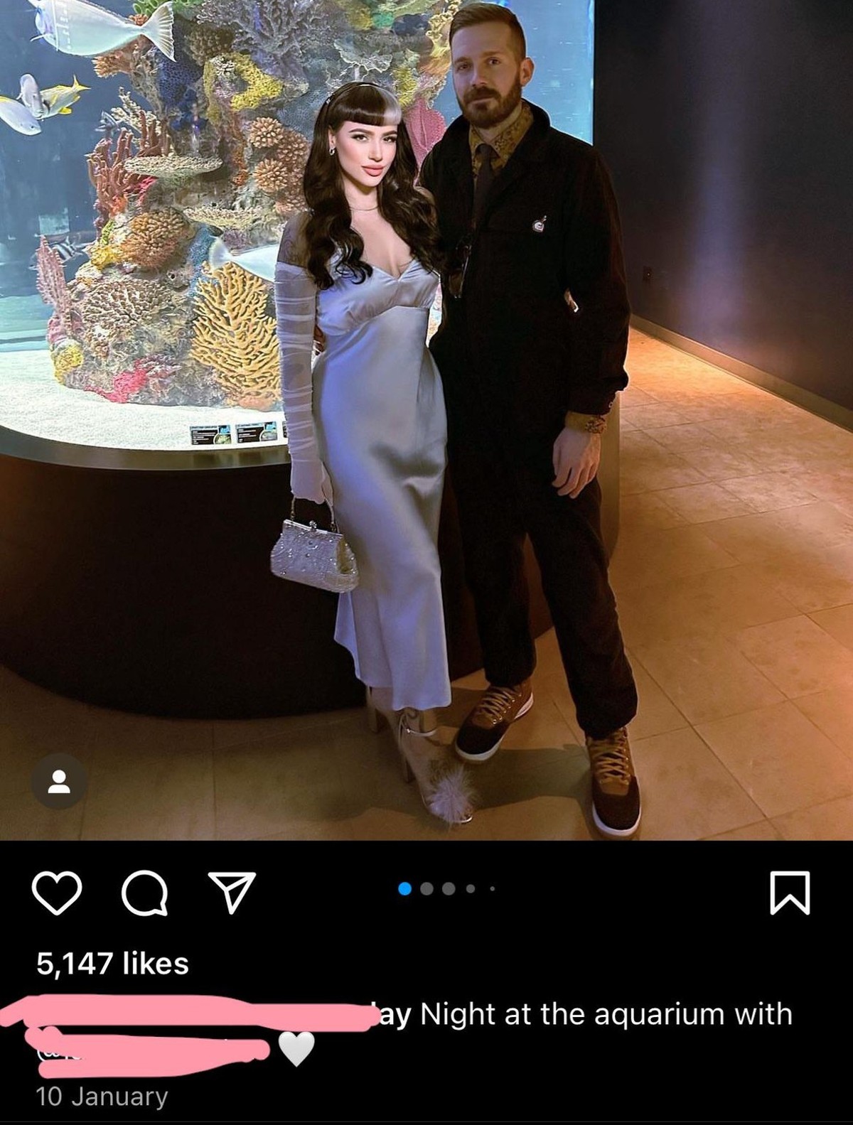 Wenn du nur dich selbst, aber nicht dein Aquarium-Date photoshoppst ...