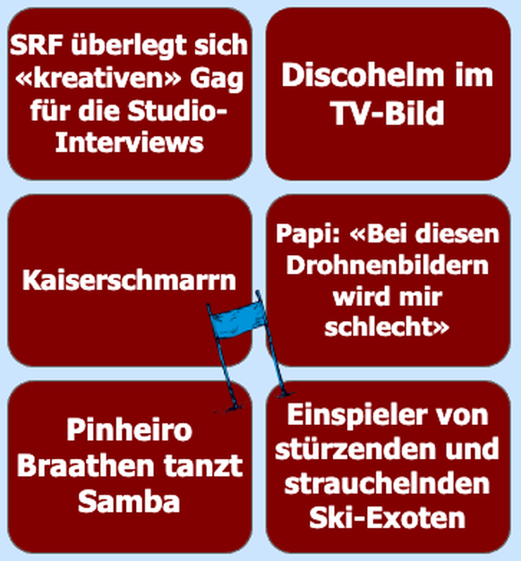 Ski-WM 2025: Das ultimative Bullshit-Bingo für die Weltmeisterschaft in Saalbach von watson.