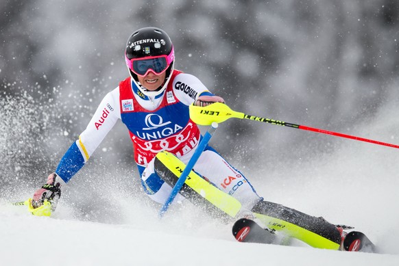 Verhindert den totalen slowakischen Triumph: Frida Hansdotter.