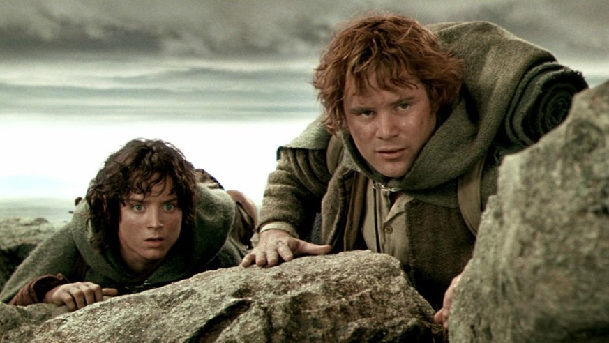 Samweis und Frodo in Herr der Ringe
