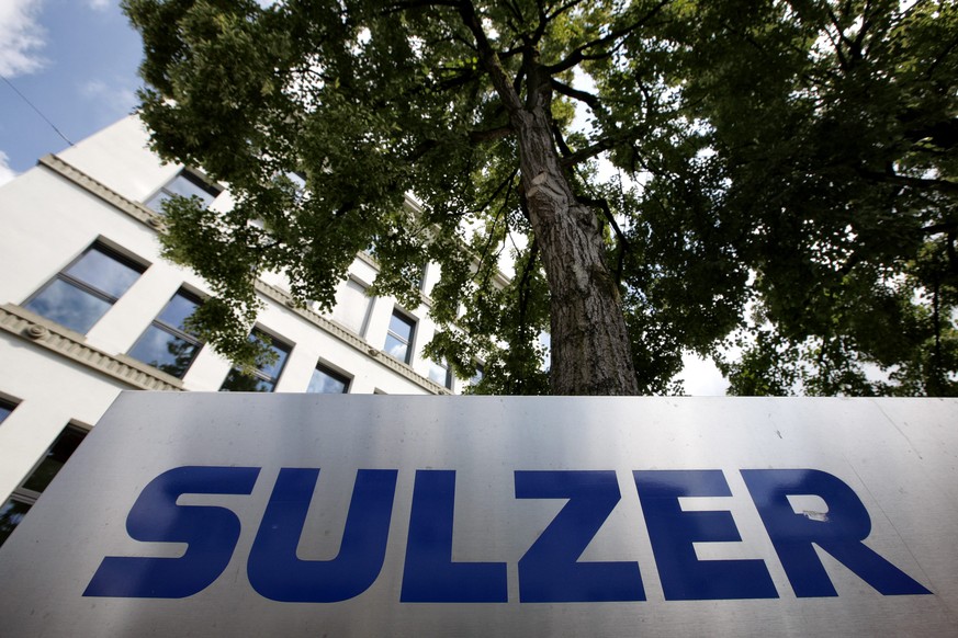 ARCHIVBILD ZUR EINFRIERUNG DER BANKKONTEN VON SULZER IN DEN USA, AM MITTWOCH, 11. APRIL 2018 - Logo of Sulzer Ltd., pictured on July 15, 2009 at the company headquarters in Winterthur in the canton of ...