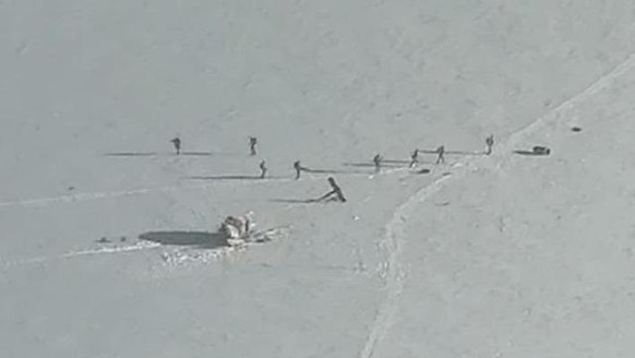 Air Zermatt Helikopter Absturz Wallis