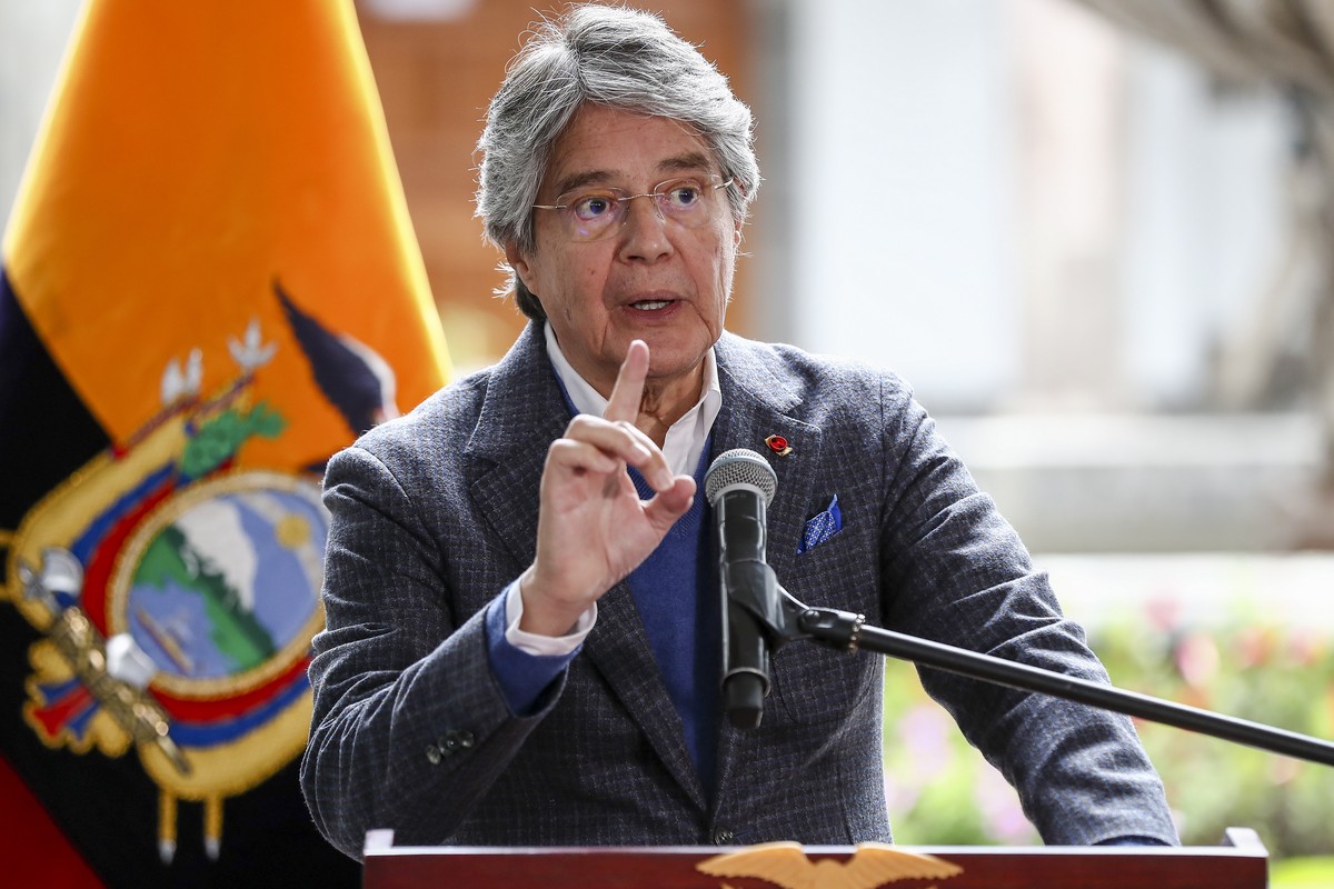Guillermo Lasso, le président équatorien.