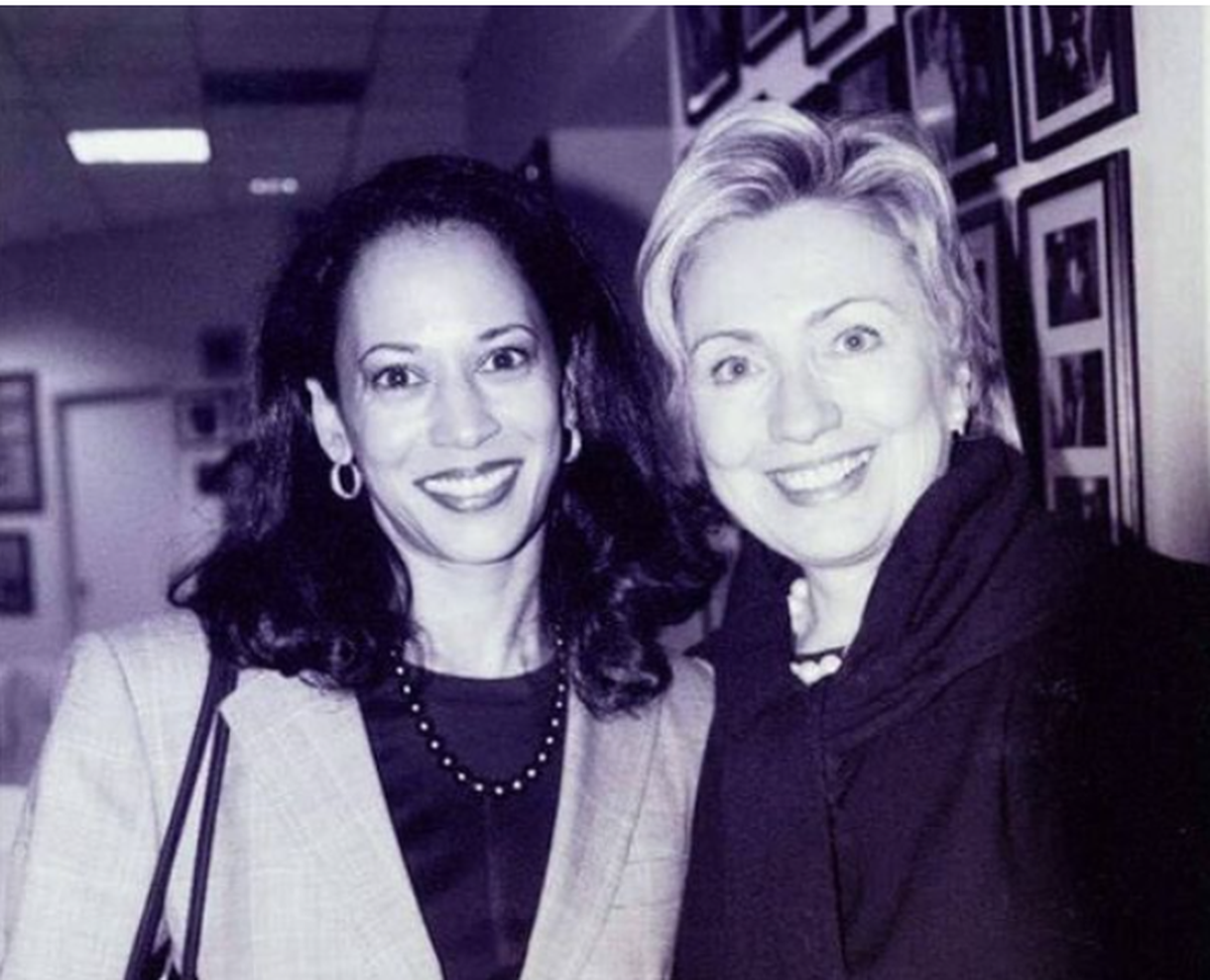 Clinton und Harris