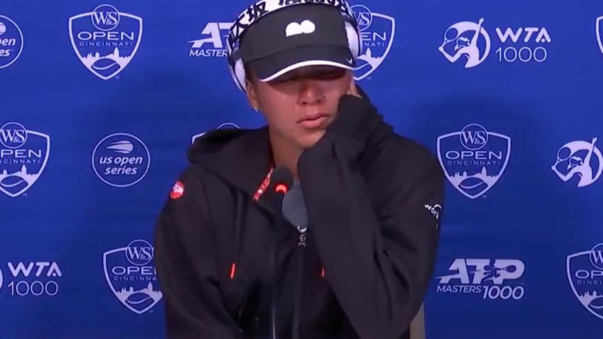 Tennis: Naomi Osaka bricht bei PK in Cincinnati in Tränen aus - Vimarsana News