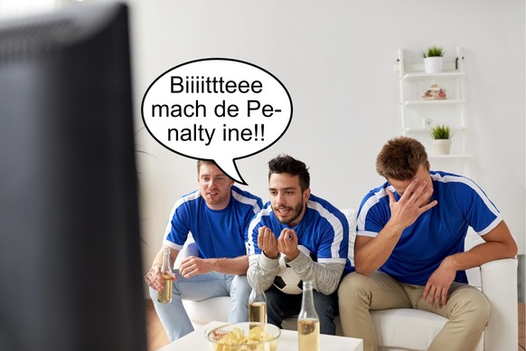 Was wir beim Fussballschauen sagen und was wir wirklich denken