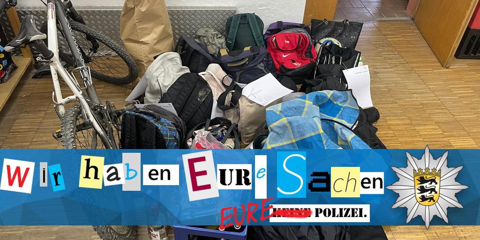 Erpresserbrief der Deutschen Polizei an die Abiturienten.