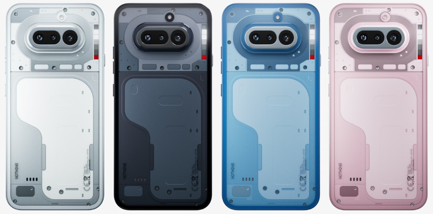 Nothing mags bunt und vor allem transparent.