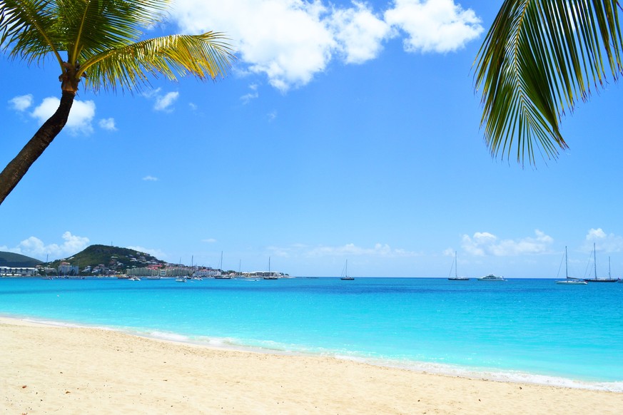 Strand auf Sint Maarten