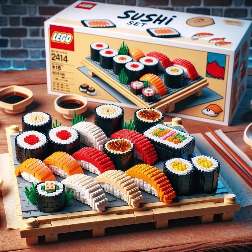 KI-Lego-Set Sushi