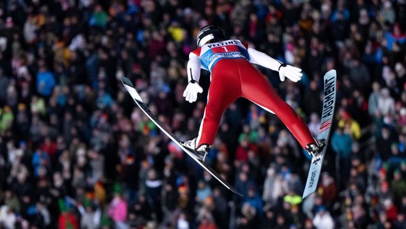 TSCHOFENIG Daniel Oesterreich, GER, FIS Viessmsann Skisprung Weltcup, Vierschanzentournee Auftaktspringen Oberstdorf, Wettkampf Einzelspringen, Saison 2024/2025, 29.12.2024 GER, FIS Viessmsann Skispru ...