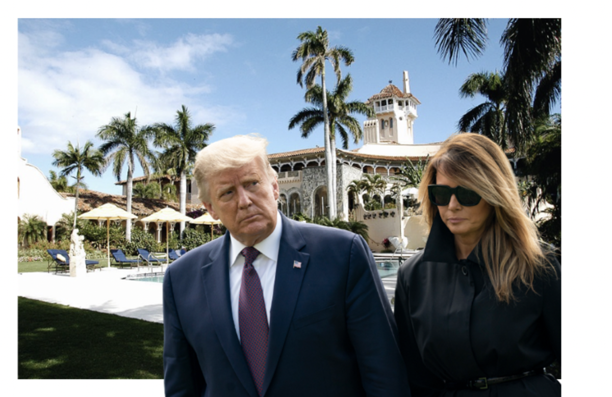 Melania Trump joue à cache-cache