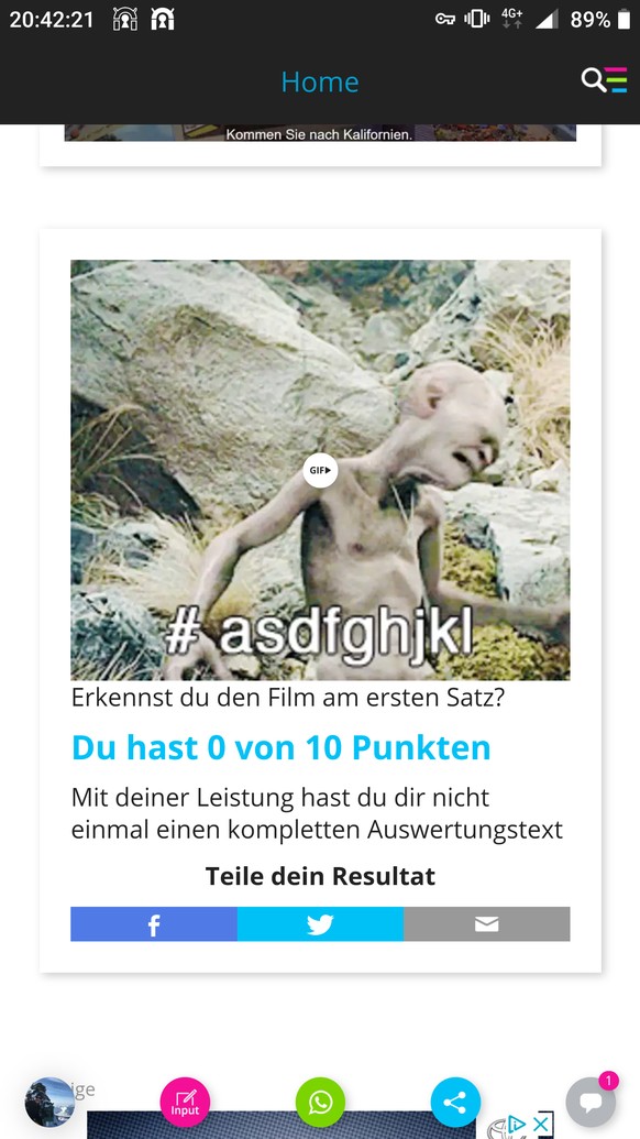 Erkennst du den Film an seinem allerersten Satz? (Es ist einfacher, als man denkt)
stolz. NOT ,ЁЯШВЁЯШВЁЯШВ