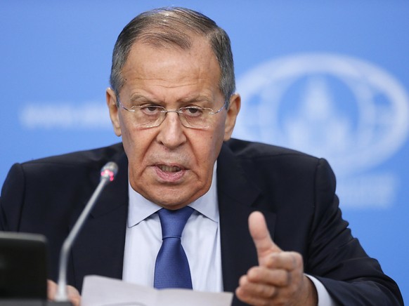 ARCHIV - Sergej Lawrow, Au
