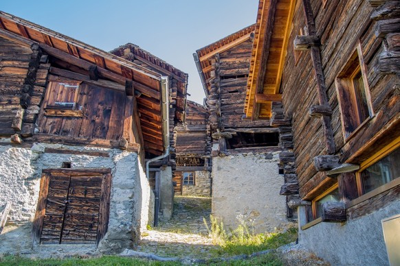 Swissvillages die schönsten Dörfer der Schweiz Rauszeit Albinen VS