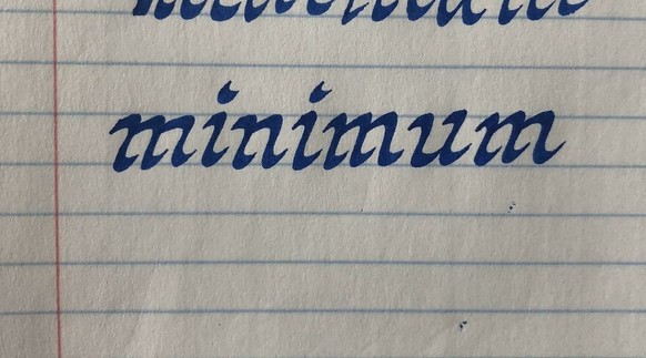 Perfekte Schrift