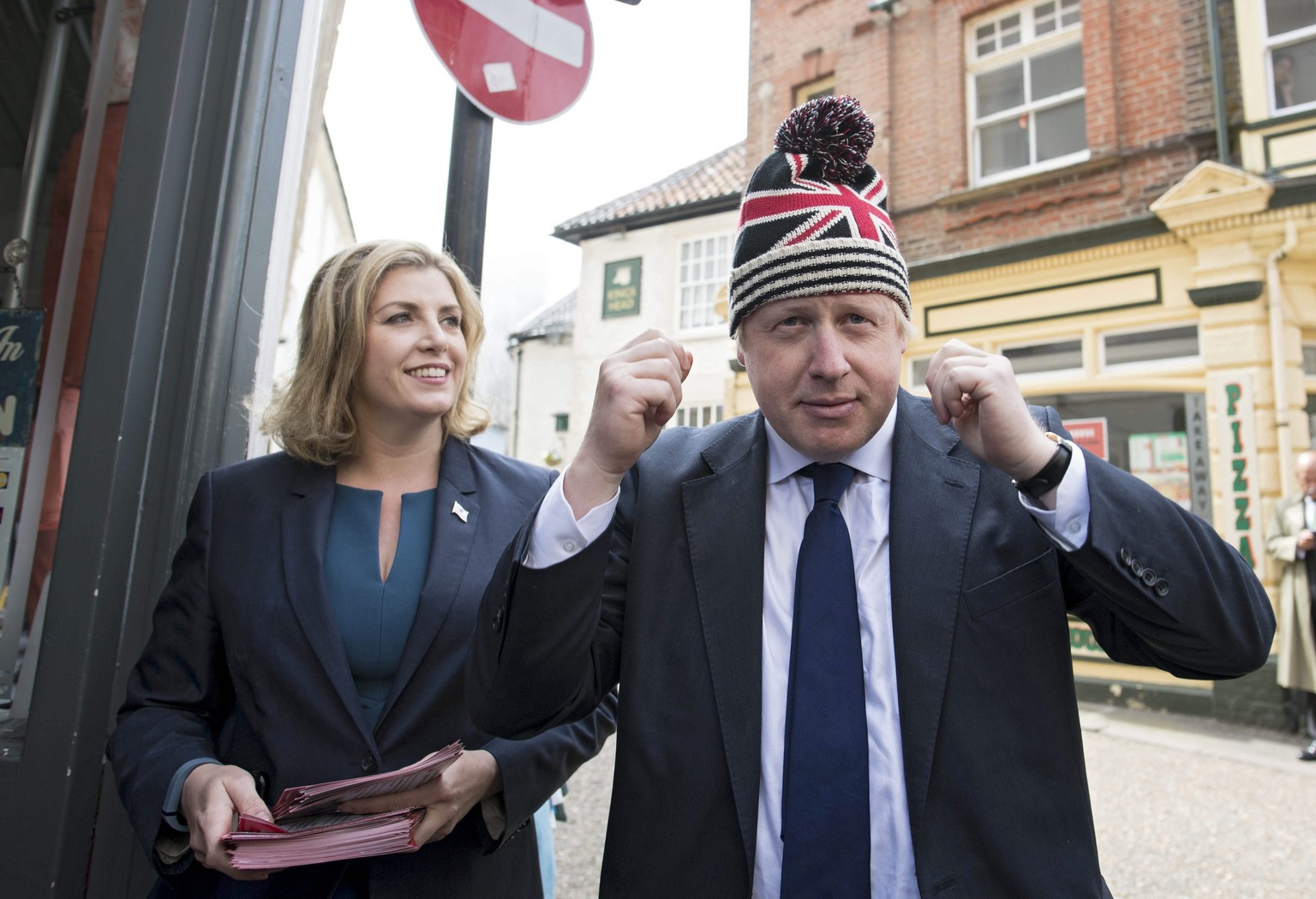 Boris Johnson führt das Brexit-Lager an.