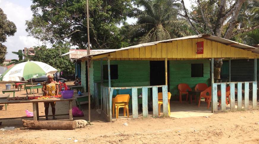 Meine «private Strandbar» in Bome.