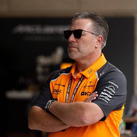Zak Brown McLaren Formula 1 Team, Geschaeftsfuehrer, QTR, Formel 1 Weltmeisterschaft, Qatar Grand Prix, Lusail International Circuit, Rennen, 30.11.2025 QTR, Formel 1 Weltmeisterschaft, Qatar Grand Pr ...