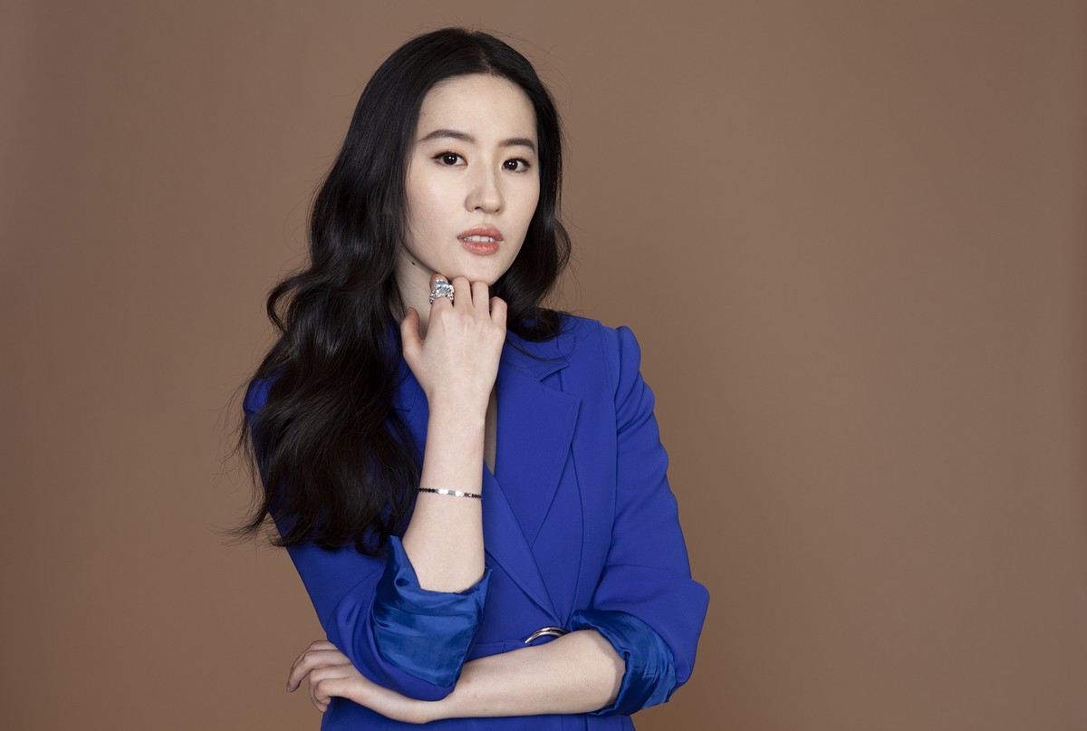 In this Sunday, March 8, 2020 photo, Yifei Liu, a cast member in the film "Mulan," poses for a portrait in Los Angeles. (Photo by Rebecca Cabage/Invision/AP)
Yifei Liu