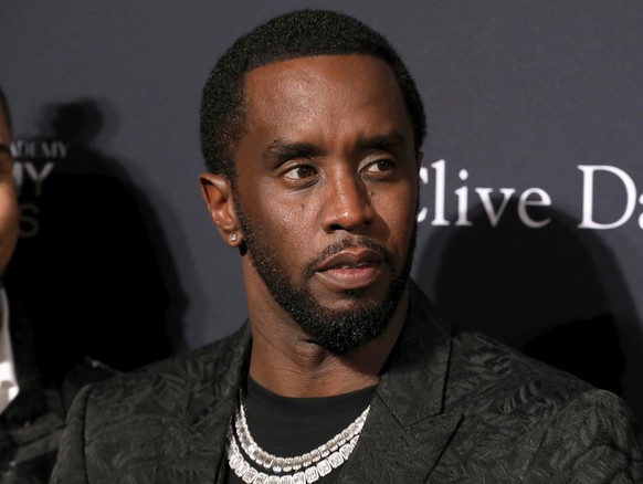 FILE - Sean Combs arrives at the Pre-Grammy Gala And Salute To Industry Icons at the Beverly Hilton Hotel, Jan. 25, 2020, in Beverly Hills, Calif. (Photo by Mark Von Holden/Invision/AP, File)
Sean Com ...