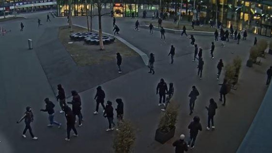 Der Vorfall ereignete sich bei einer Massenschlägerei beim Prime Tower.
