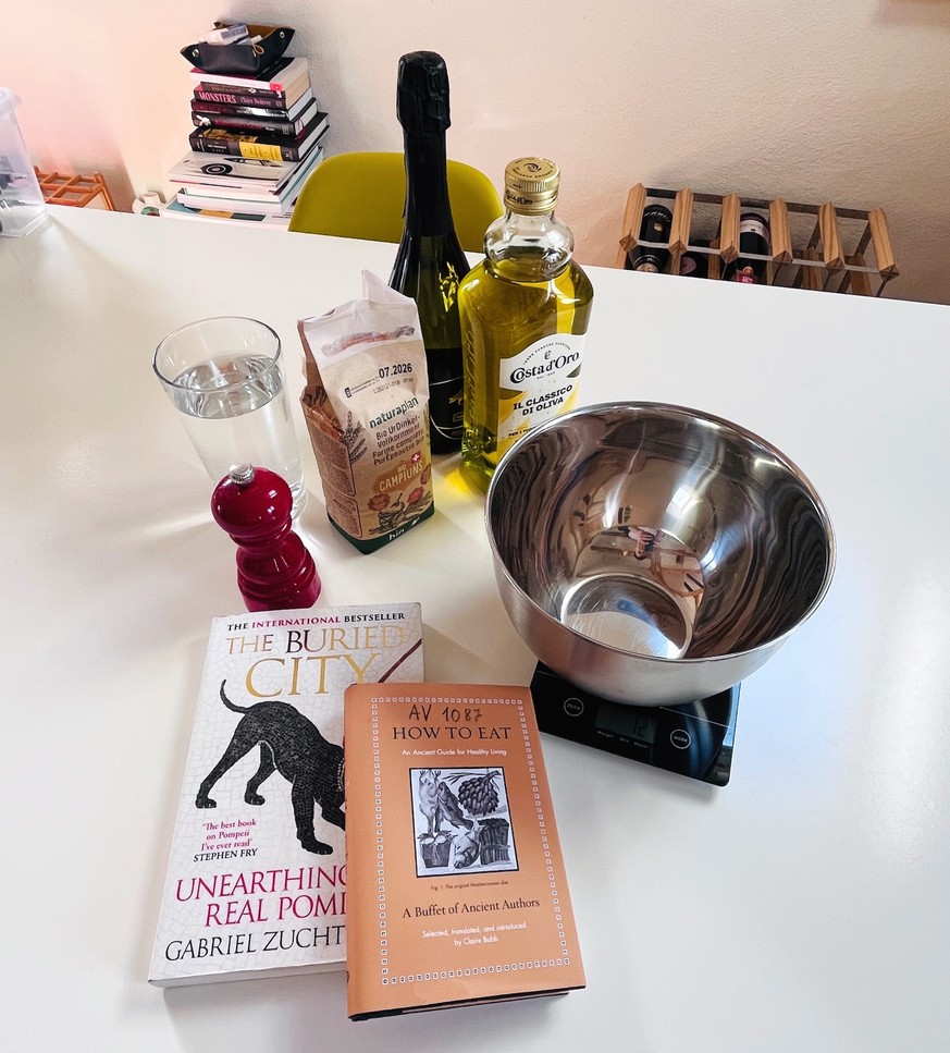 Zutaten plus Schriftquellen. Kommt gut.