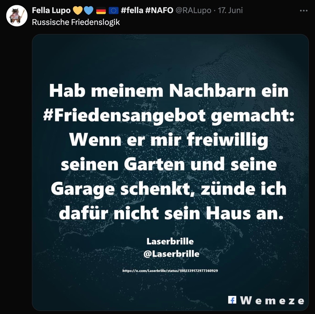 Anti-Putin-Spruch