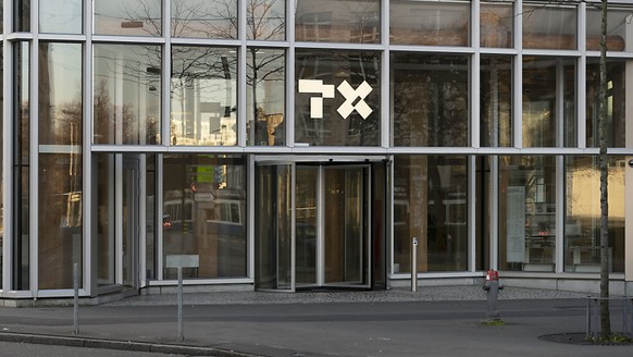 Der Medienkonzern TX Group, der bis Ende letzten Jahres unter dem Namen Tamedia firmierte, hat 2019 weitere Einbussen bei den Erlösen mit Inseraten in Printmedien hinnehmen müssen. Im Bild: Hauptsitz  ...