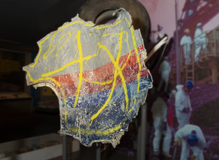 FBI Artefacts: portion of fuselage from ua flight 175

https://www.fbi.gov/history/artifacts/portion-of-fuselage-from-ua-flight-175