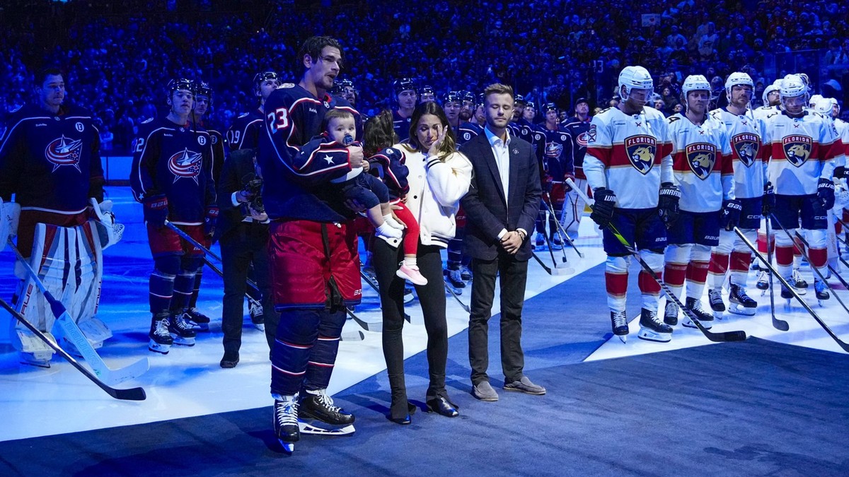 Colombo se despede cerimonialmente de Johnny Gaudreau
 #ÚltimasNotícias #Suiça