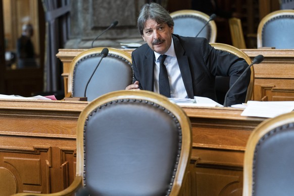 Paul Rechsteiner, SP-SG, spricht zur Kleinen Kammer an der Sommersession der Eidgenoessischen Raete, am Dienstag, 4. Juni 2019 im Staenderat in Bern. (KEYSTONE/Alessandro della Valle)