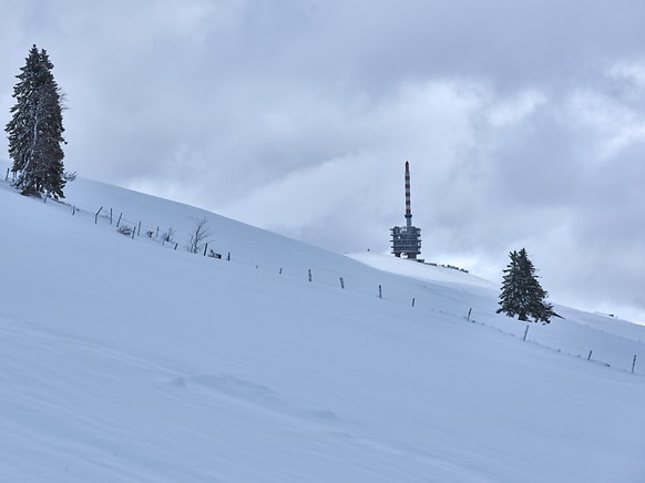Bei einer Skitour vom Chasseral, die höchste Erhebung im Berner Jura, ist ein 31-jähriger Mann von einem Schneebrett mitgerissen worden. Trotz rascher Bergung starb der Mann im Spital. (Symbolbild)