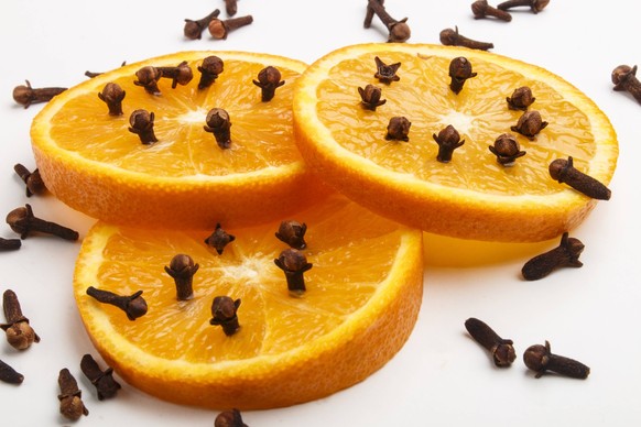 gew�rznelke,orangenscheiben *** clove,orange slices k98-kd7