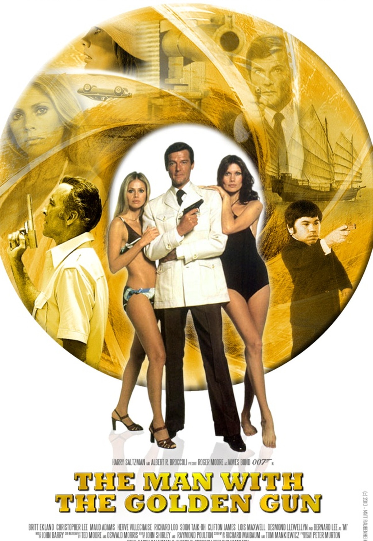 the man with the golden gun james bond 007 roger moore christopher lee britt eklund maud adams http://www.the007dossier.com/007dossier/page/The-Man-With-The-Golden-Gun-Movie-Posters