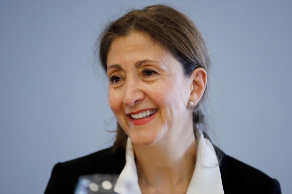 epa09693523 Colombian politician Ingrid Betancourt offers a press conference to announce her candidacy to lead the Coalicion de la Esperanza (Coalition of Hope), in Bogota, Colombia, 18 January 2022.  ...