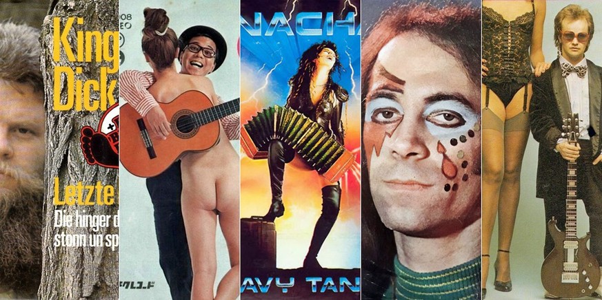 Sind das die schlimmsten Albumcover der Musikgeschichte? Wir glauben: Ja. Leider