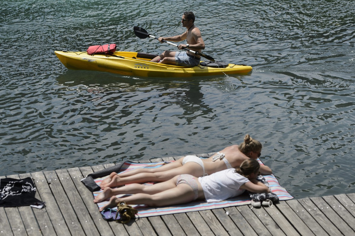 Das Motto für die nächsten Tage: Pack die Badehose ein.