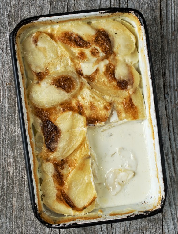 kartoffelgratin kartoffel gratin dauphinoise französisch schweizerisch essen food