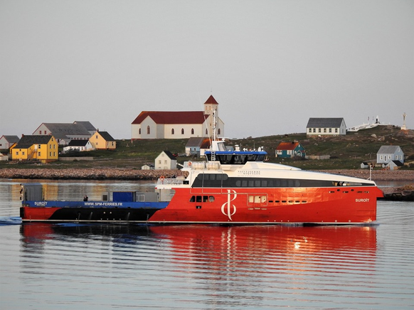 Fähre von St-Pierre nach Fortune, Bild: Claire-Lise Suardet